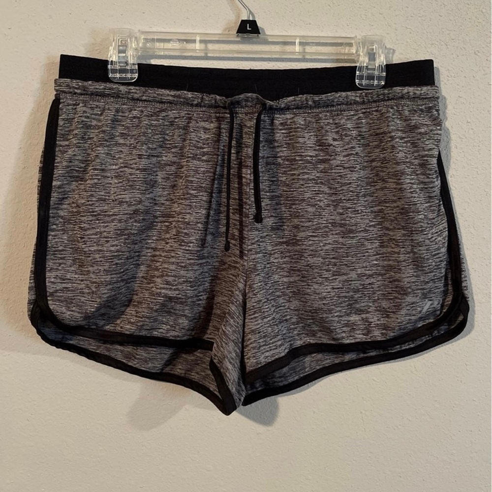grey athletic shorts